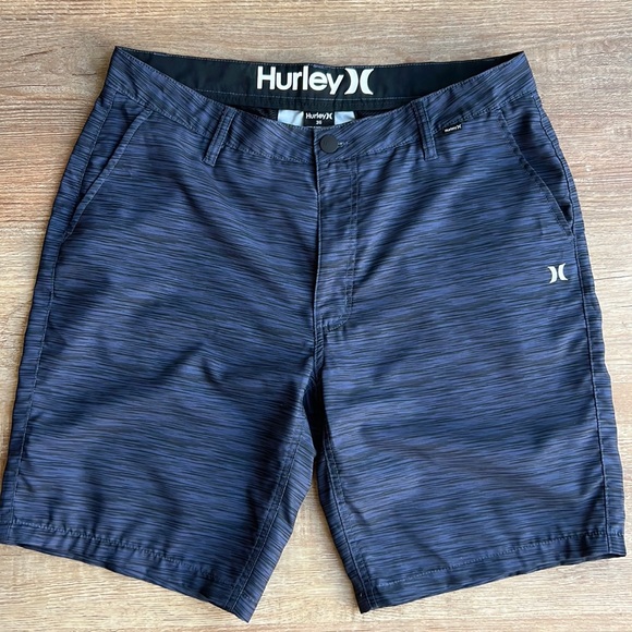 Hurley Shorts Mens Blue Hurley Board Shorts Size 36 Poshmark